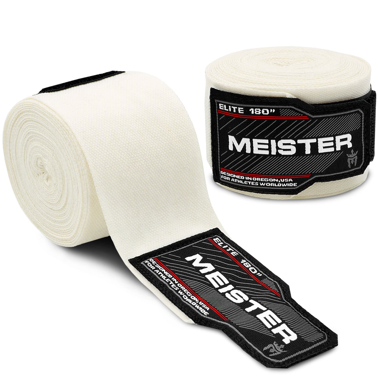 Meister ELITE 180" Elastic Hand Wraps - Vintage Ivory