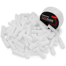 Meister Nose Plugs for Nosebleeds - 1.5" White Cotton - 100 Pack