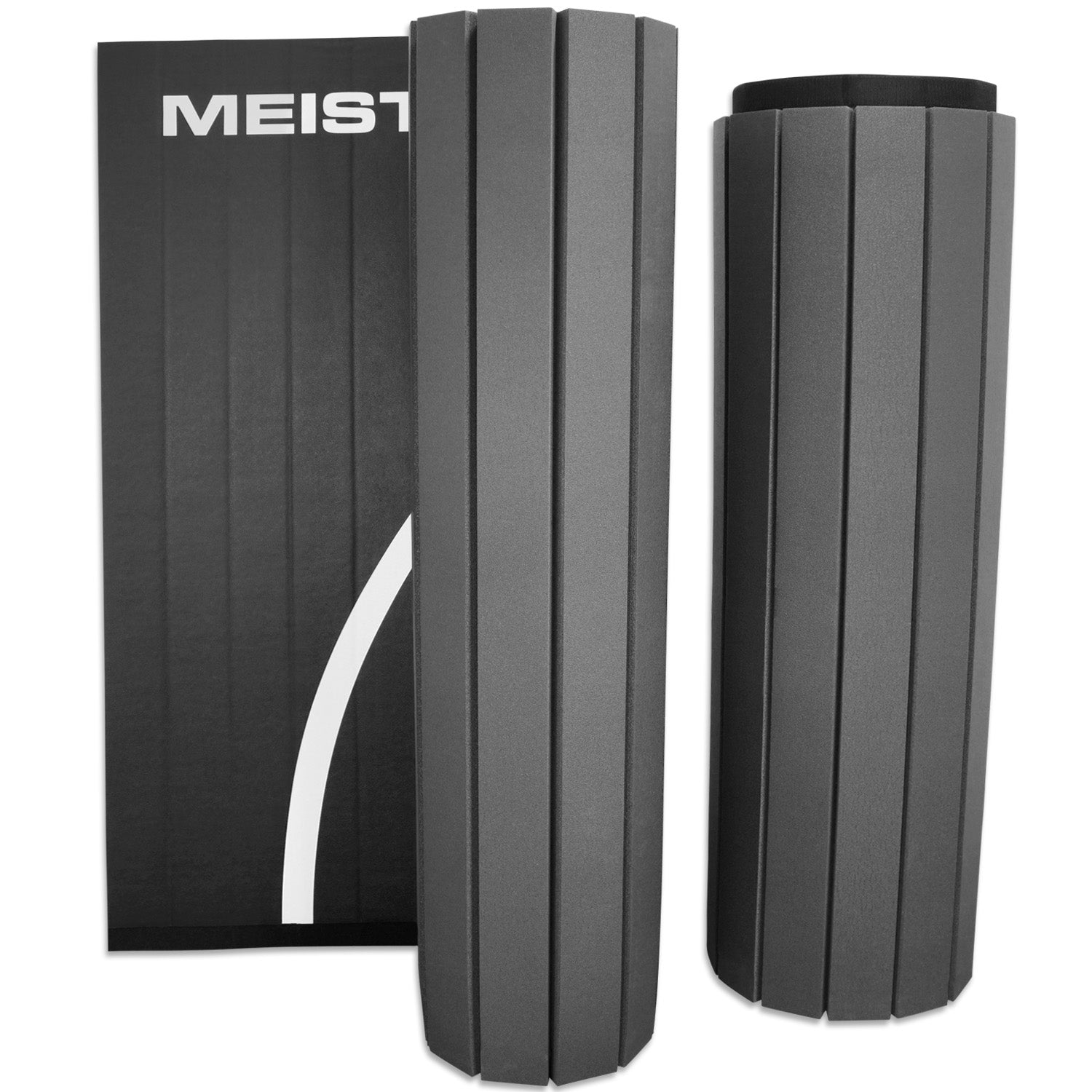 Meister FlexFloor™ Roll-Up Training Wrestling Mat - 10ft x 10ft - Black