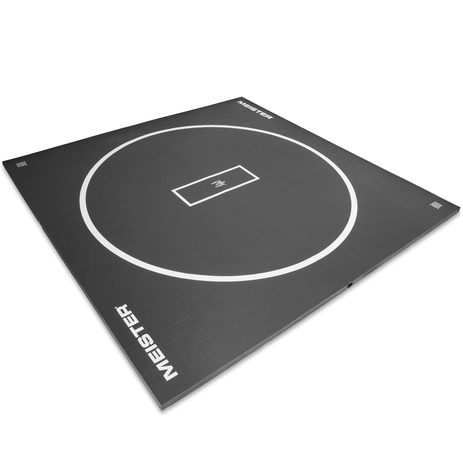 Meister FlexFloor™ Roll-Up Training Wrestling Mat - 10ft x 10ft - Black