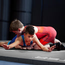 Meister FlexFloor™ Roll-Up Training Wrestling Mat - 10ft x 10ft - Gray