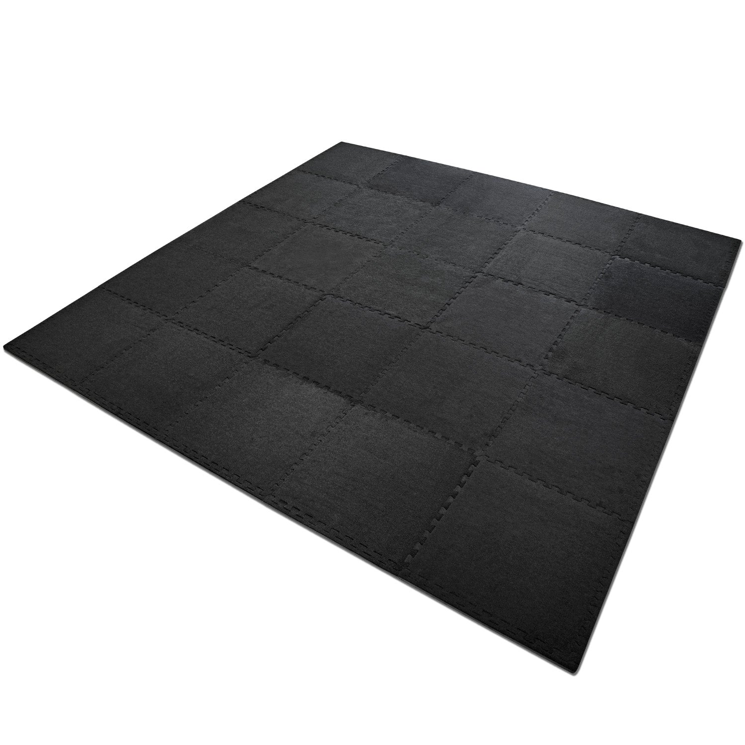 Meister X-THICK 3/4" Interlocking Carpet Top EVA Foam Mats - Black