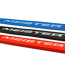 Meister X Band Comfort-Width 41" x 2" Resistance Bands - Heavy 3 Band Set