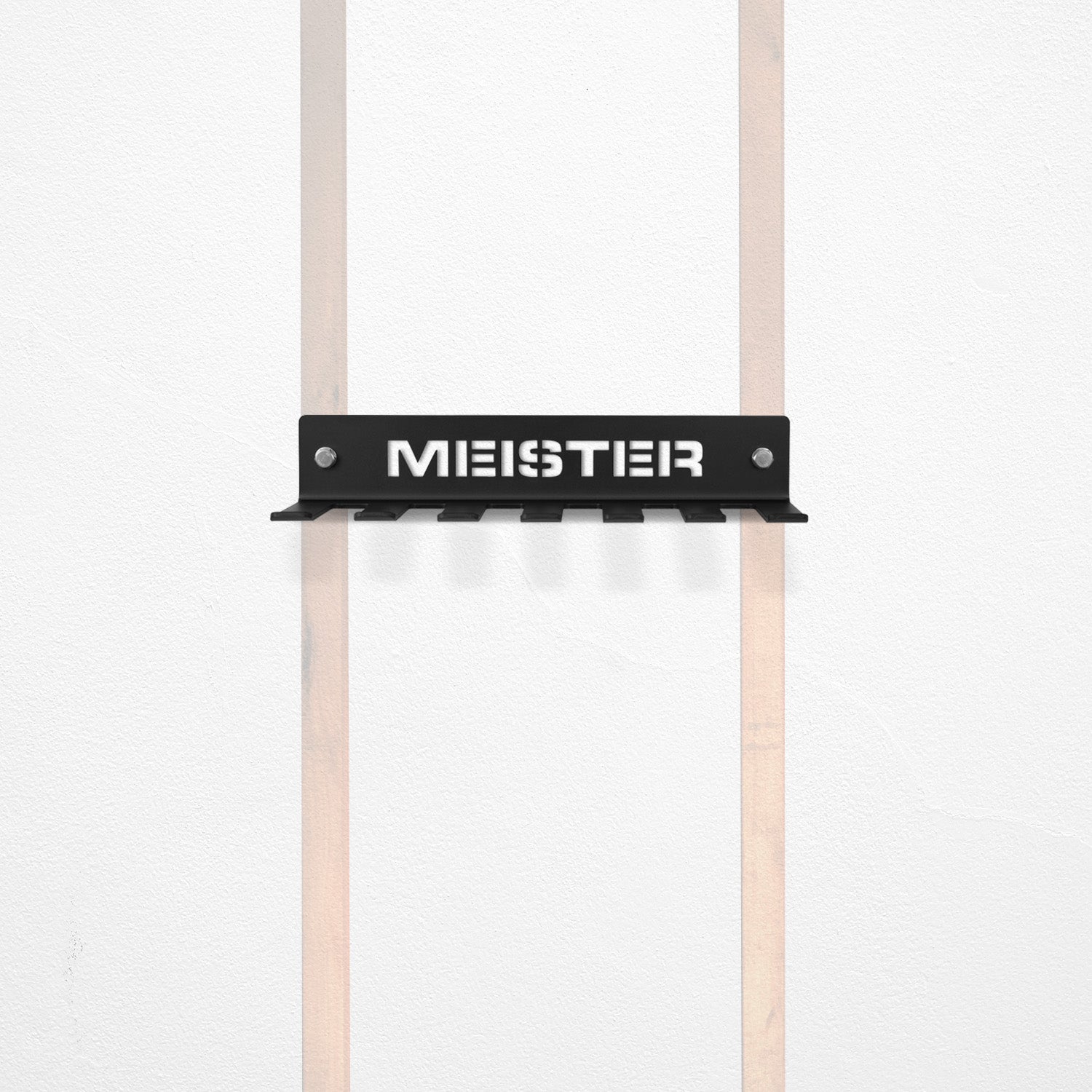 Meister XSteel Wall Rack for Resistance Bands and Gym Accessories