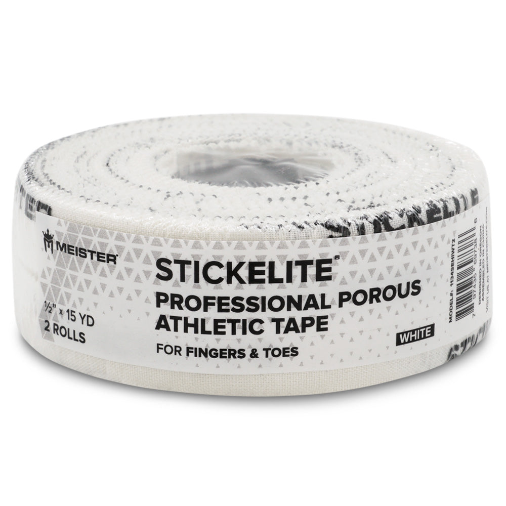 Meister StickElite™ 1/2" Athletic Tape for Fingers & Toes - White