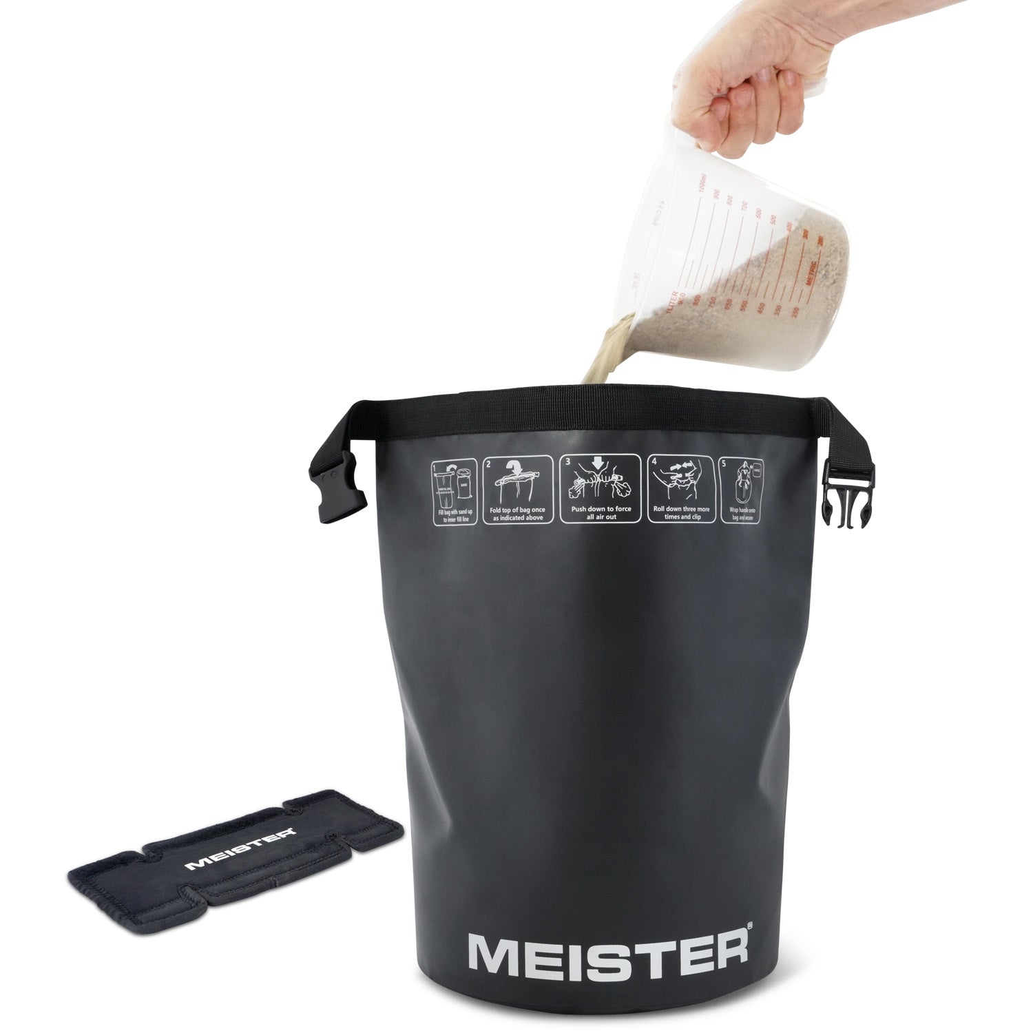 Meister BEAST Portable Sand Kettlebell - 25lb / 11.3kg