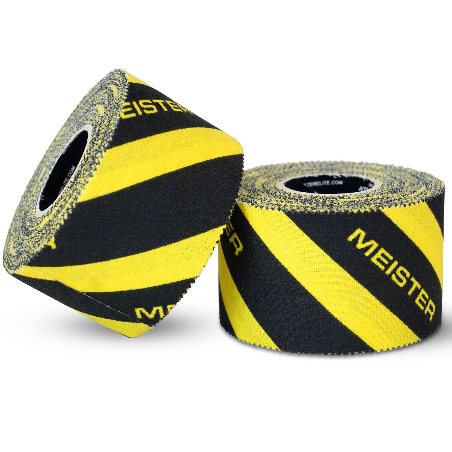 Meister Elite Porous Athletic Tape - 2 Roll Pack - Caution Tape