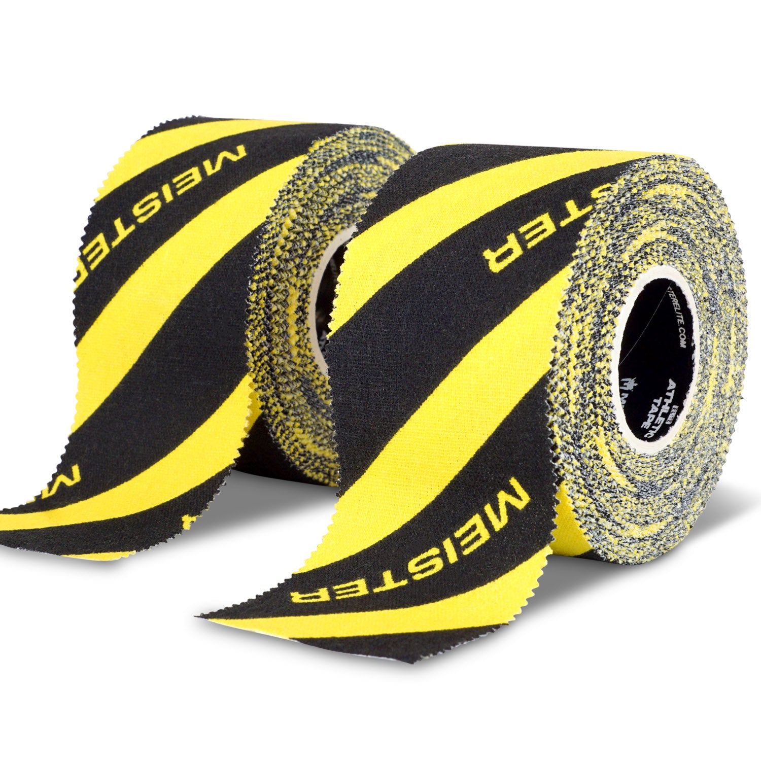 Meister Elite Porous Athletic Tape - 2 Roll Pack - Caution Tape