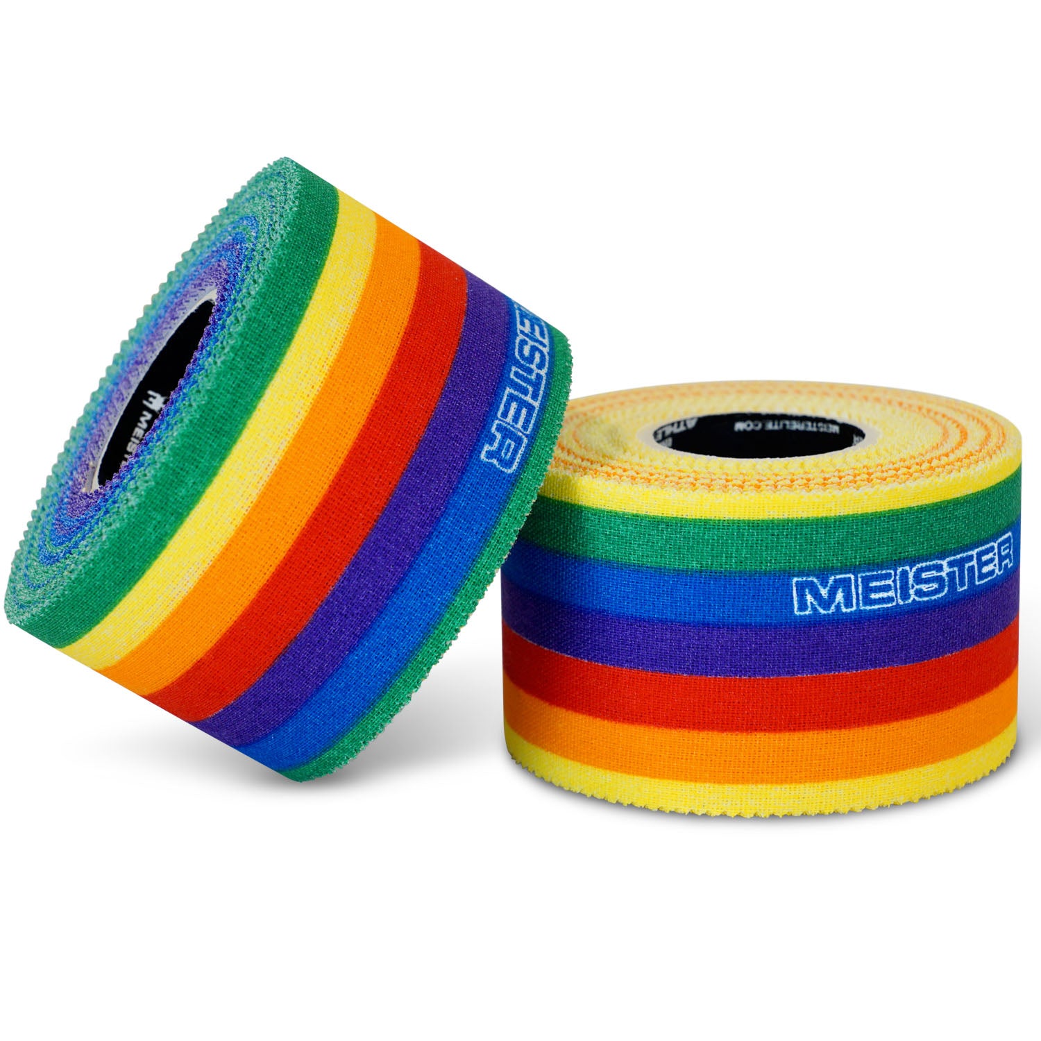 Meister Elite Porous Athletic Tape - 2 Roll Pack - Pride Flag