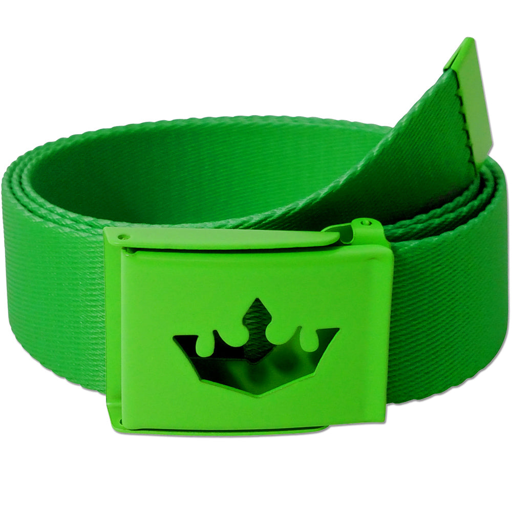 Meister Player Web Golf Belt - Player Green