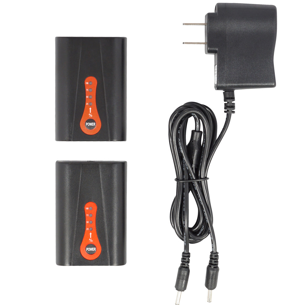 2 Battery Packs for Meister Heated Socks