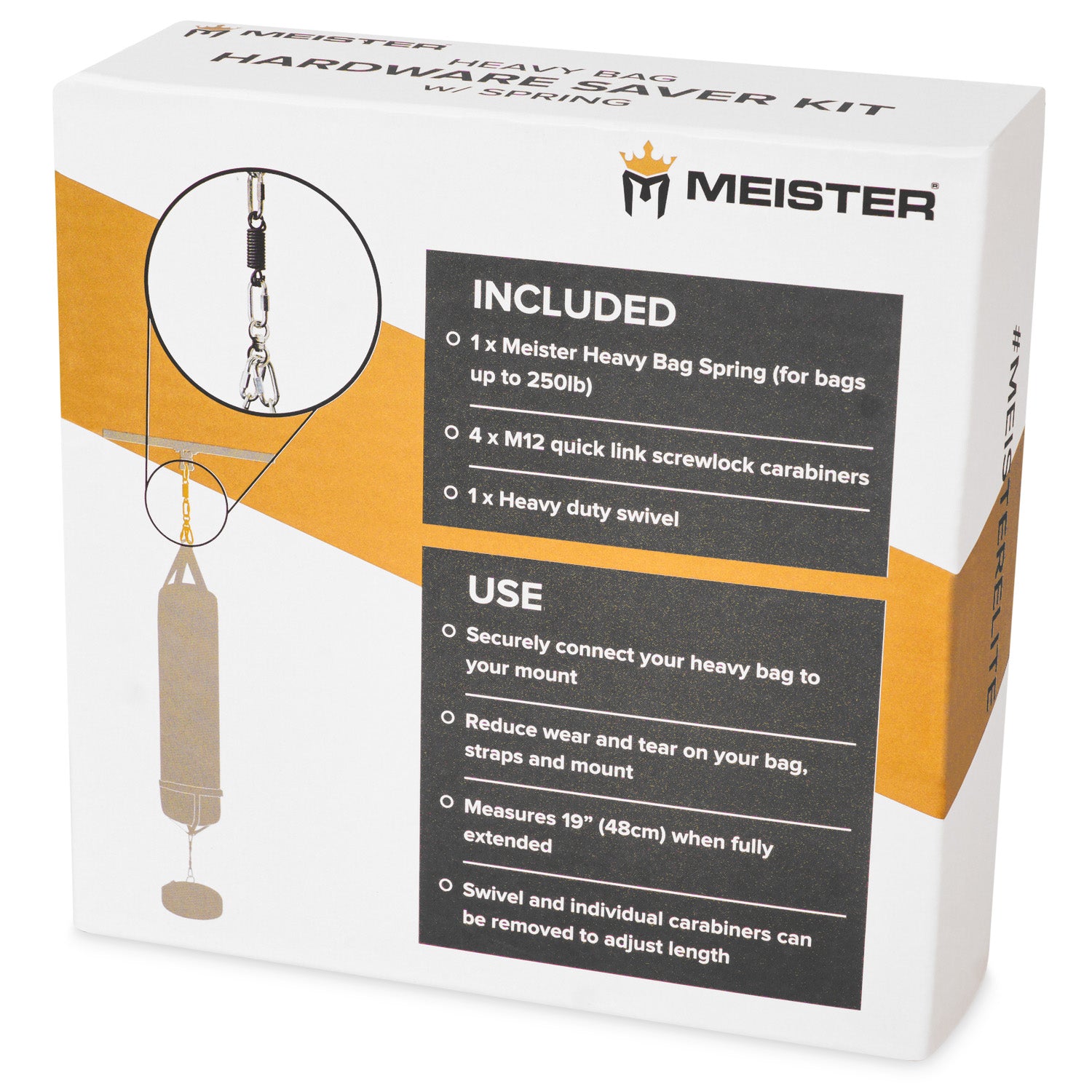 Meister Heavy Bag Hardware Saver Kit w/ Spring