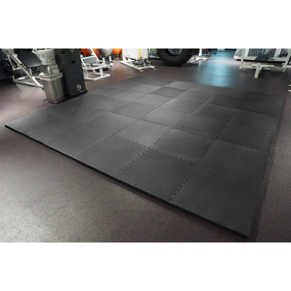 Meister X-THICK 1.5" Interlocking EVA Foam Mats - Black