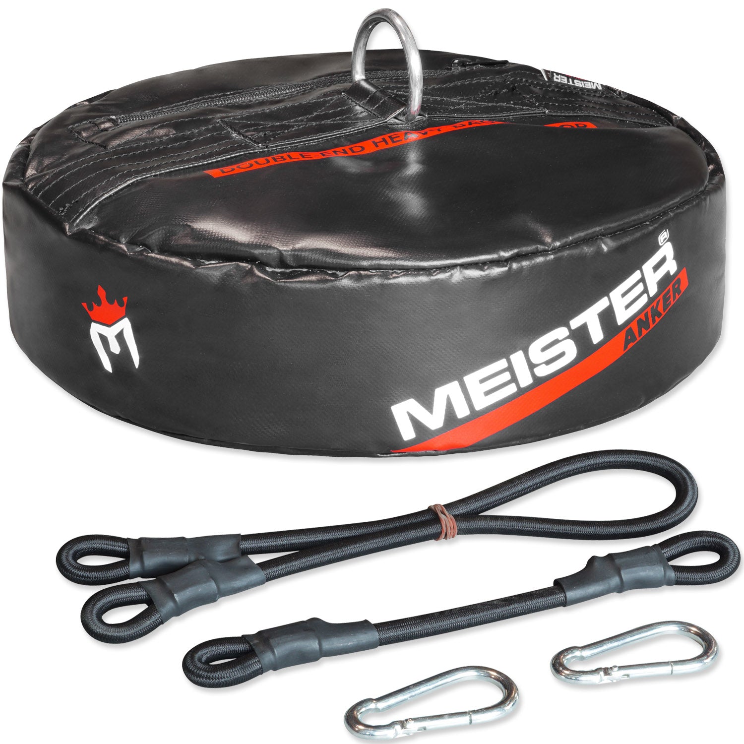 Meister ANKER Double-End Boxing Heavy Bag Floor Anchor Bungees