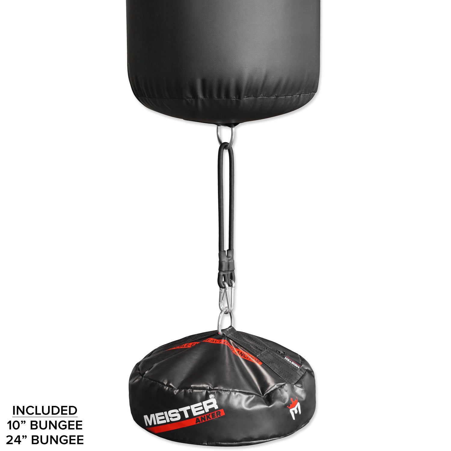 Meister ANKER Double-End Boxing Heavy Bag Floor Anchor + Bungees