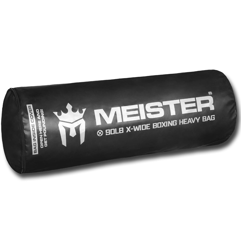 Meister 90lb Filled X-Wide Boxing Heavy Bag w/ Double-End