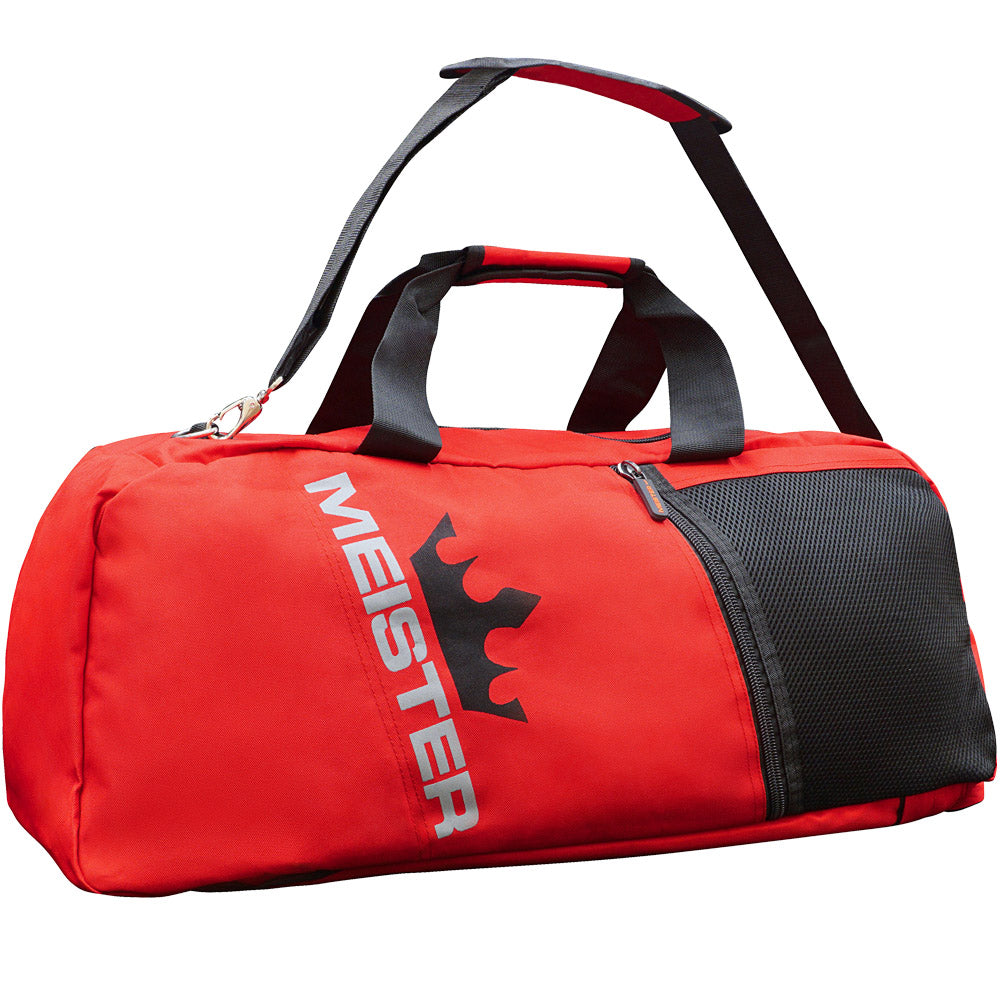 Meister Vented Convertible Backpack Duffel Bag - Red