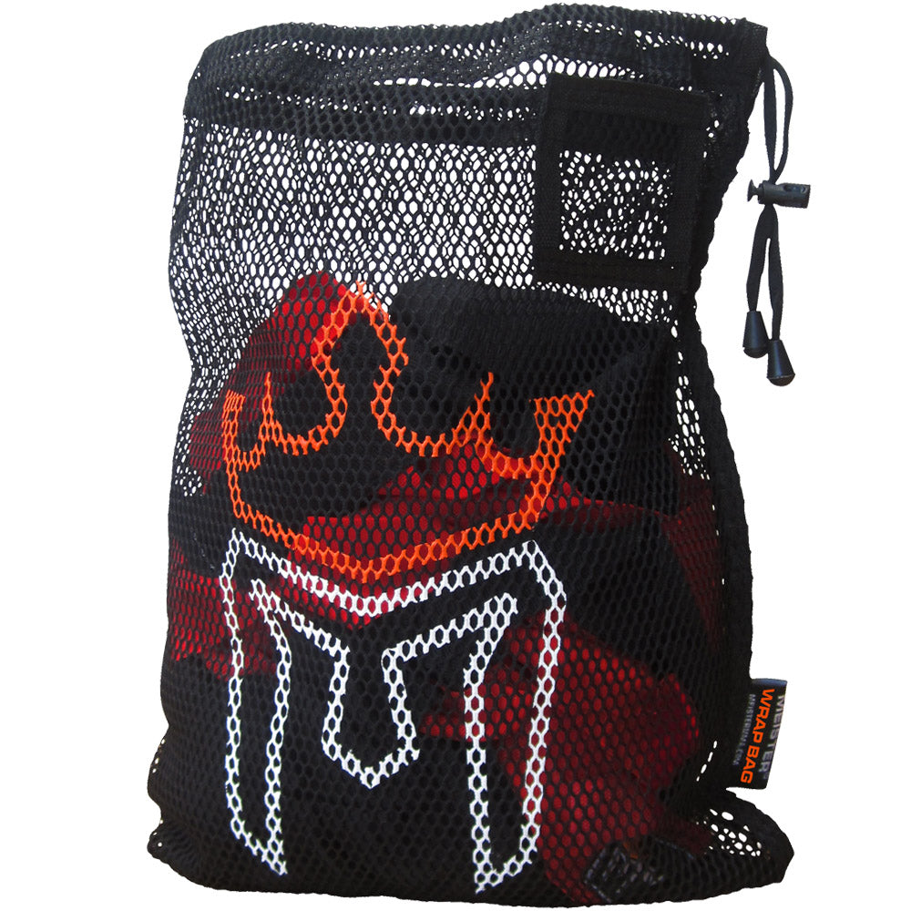 WRAP BAG for Washing MMA Boxing Hand Wraps-Drawstring Mesh Meister