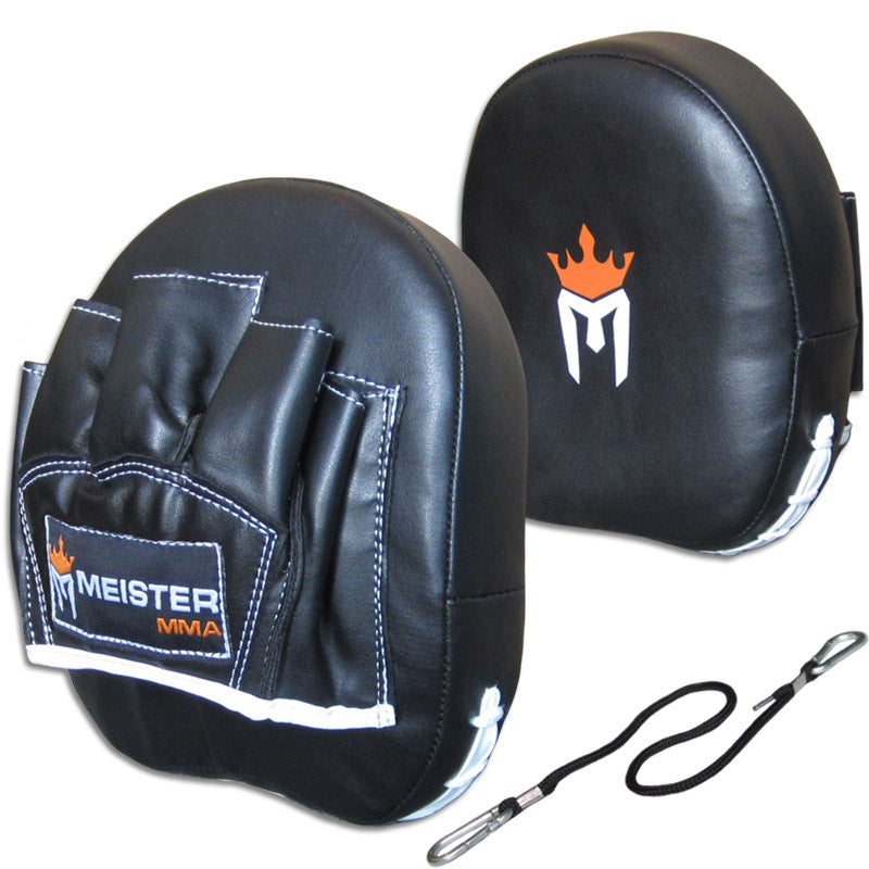 Punching Bag Meister Contour Padded Target Punch Mitts (Pair) For MMA & Boxing - Black Boxing Wraps Punching Bag Meister Contour Padded Target Punch Mitts (Pair) For MMA & Boxing - Black Boxing Wraps