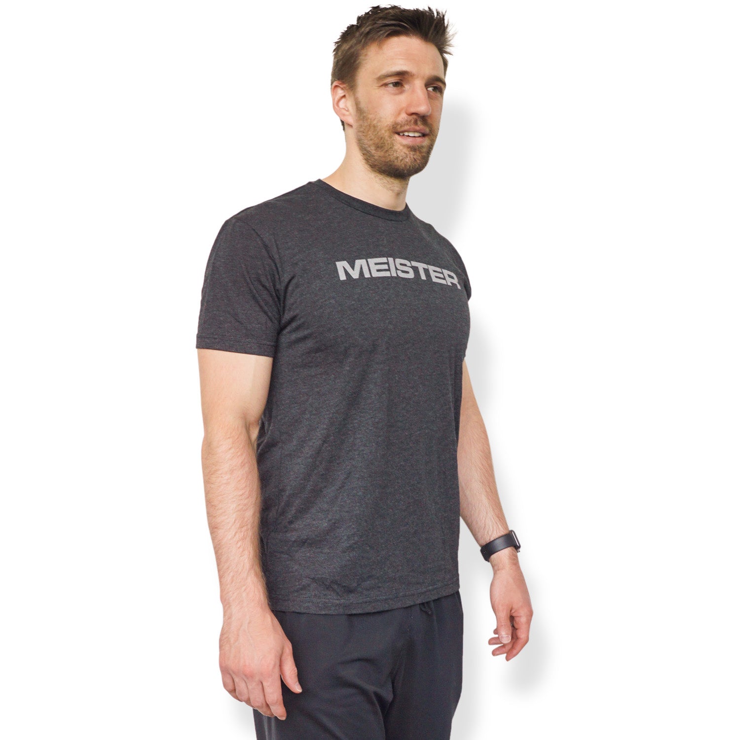 Meister Men's Tri-Blend T-Shirt - Vintage Black