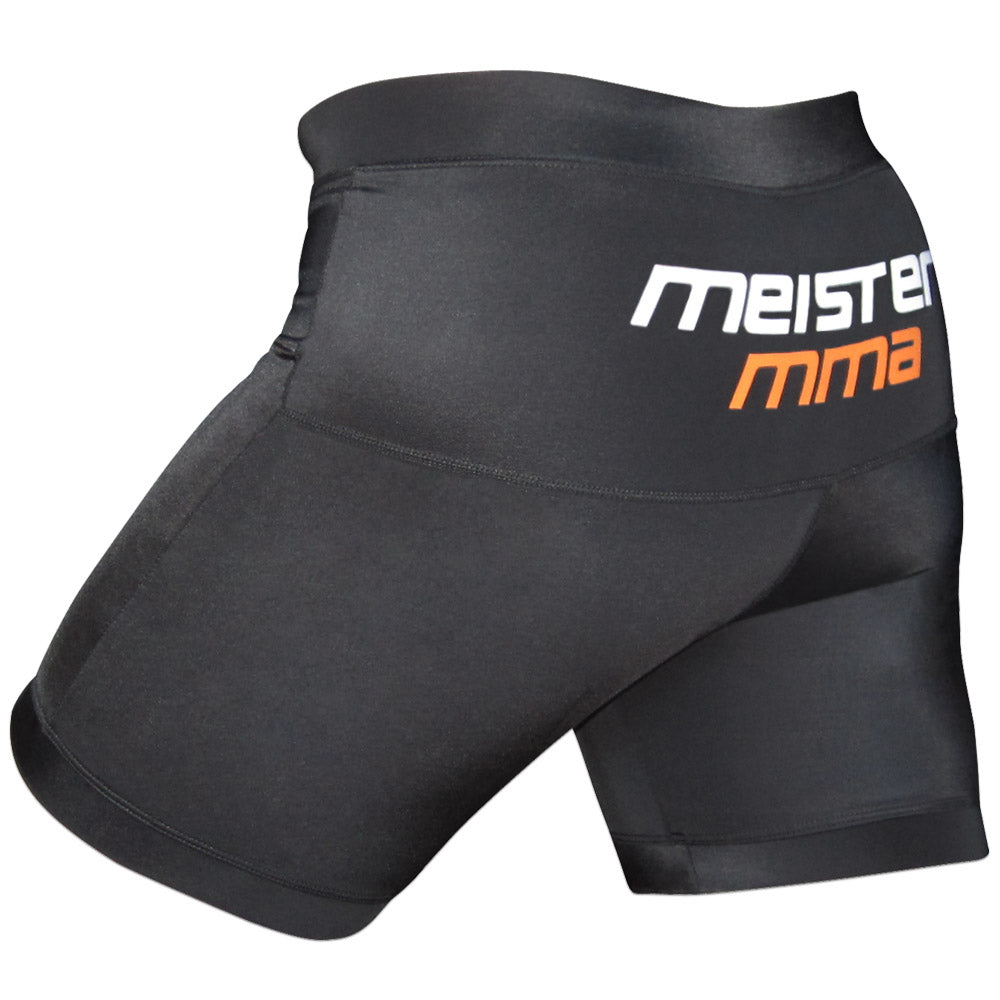 Meister Crown Vale Tudo Fight Shorts - Black