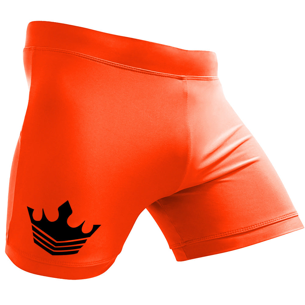 Meister Crown Vale Tudo Fight Shorts - Orange