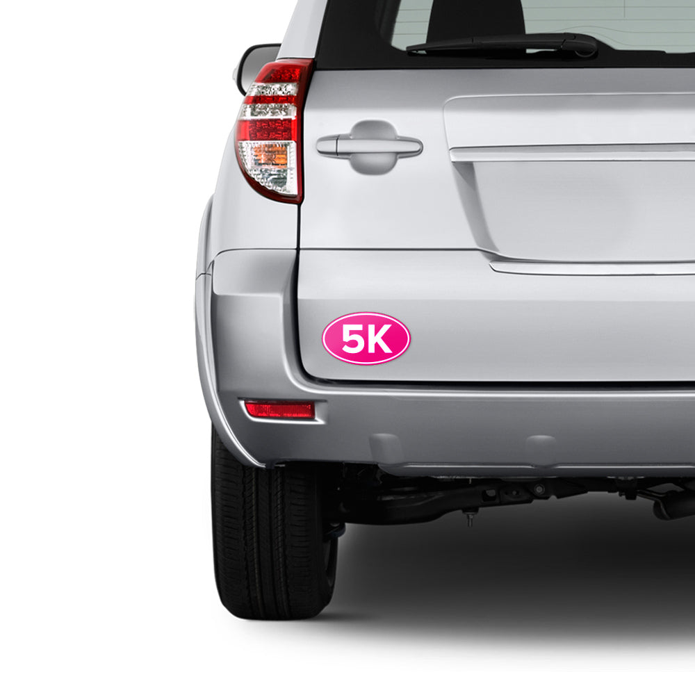 Anti-UV Vinyl Runner Distance Bumper Stickers