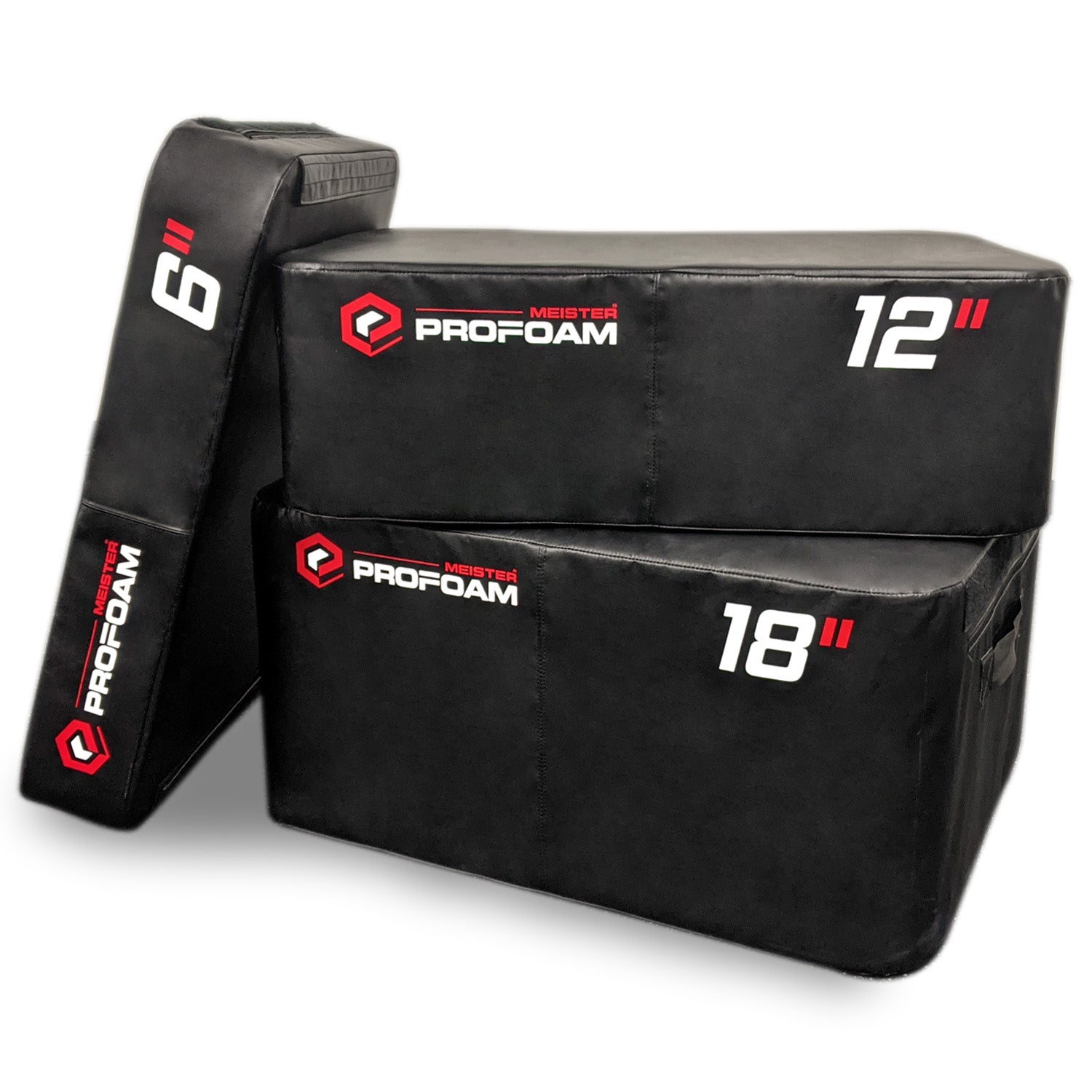 Meister PROFOAM™ Plyo Boxes - 3 Box Set - 18", 12", 6"