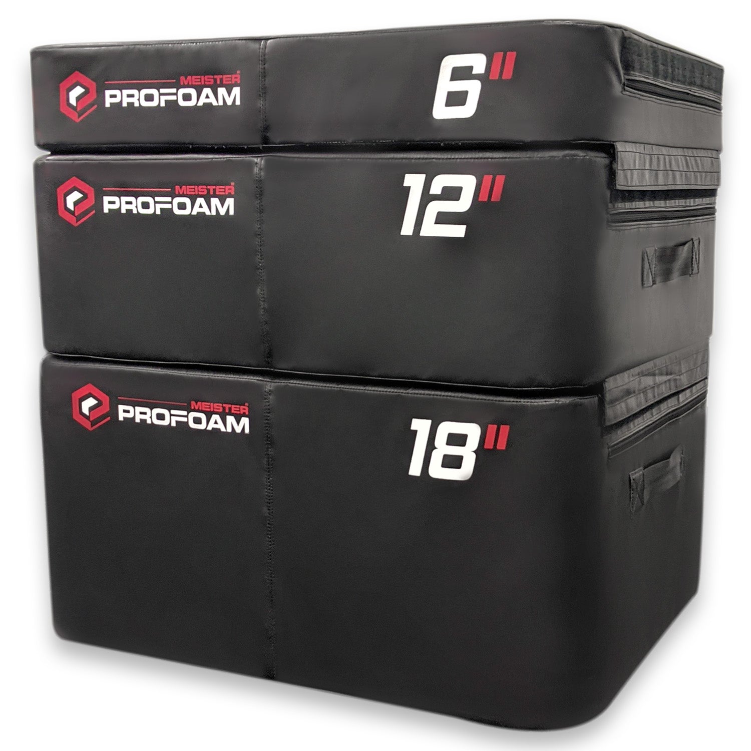 Meister PROFOAM™ Plyo Boxes - 3 Box Set - 18", 12", 6"