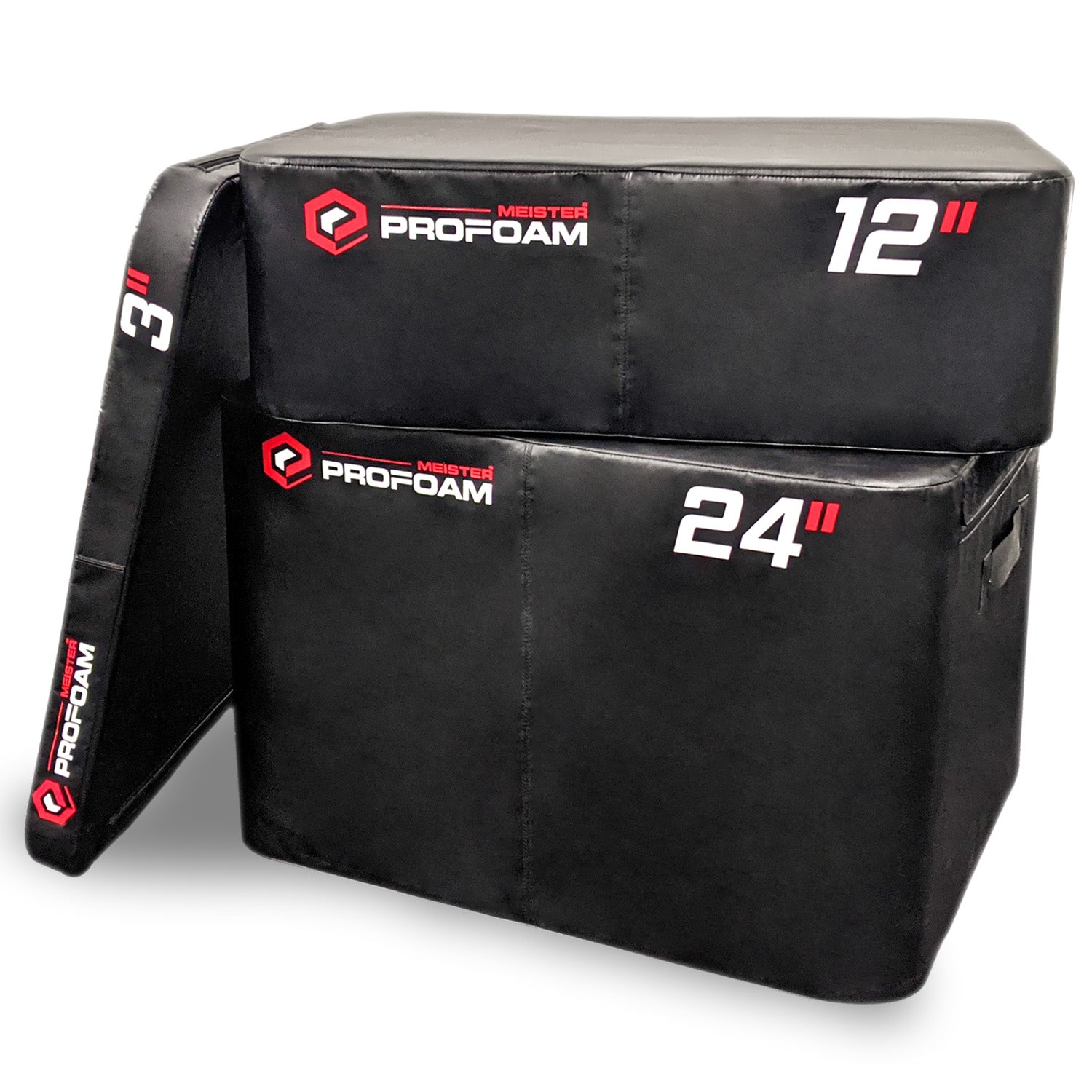 Meister PROFOAM™ Plyo Boxes - 3 Box Set - 24", 12", 3"