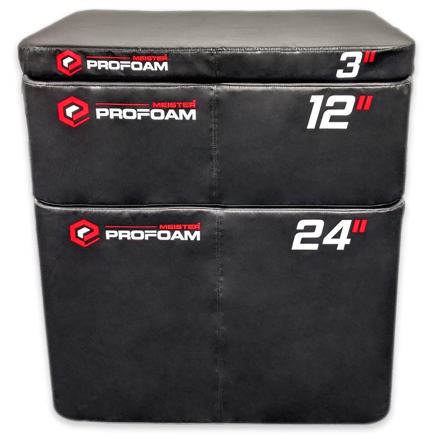 Meister PROFOAM™ Plyo Boxes - 3 Box Set - 24", 12", 3"