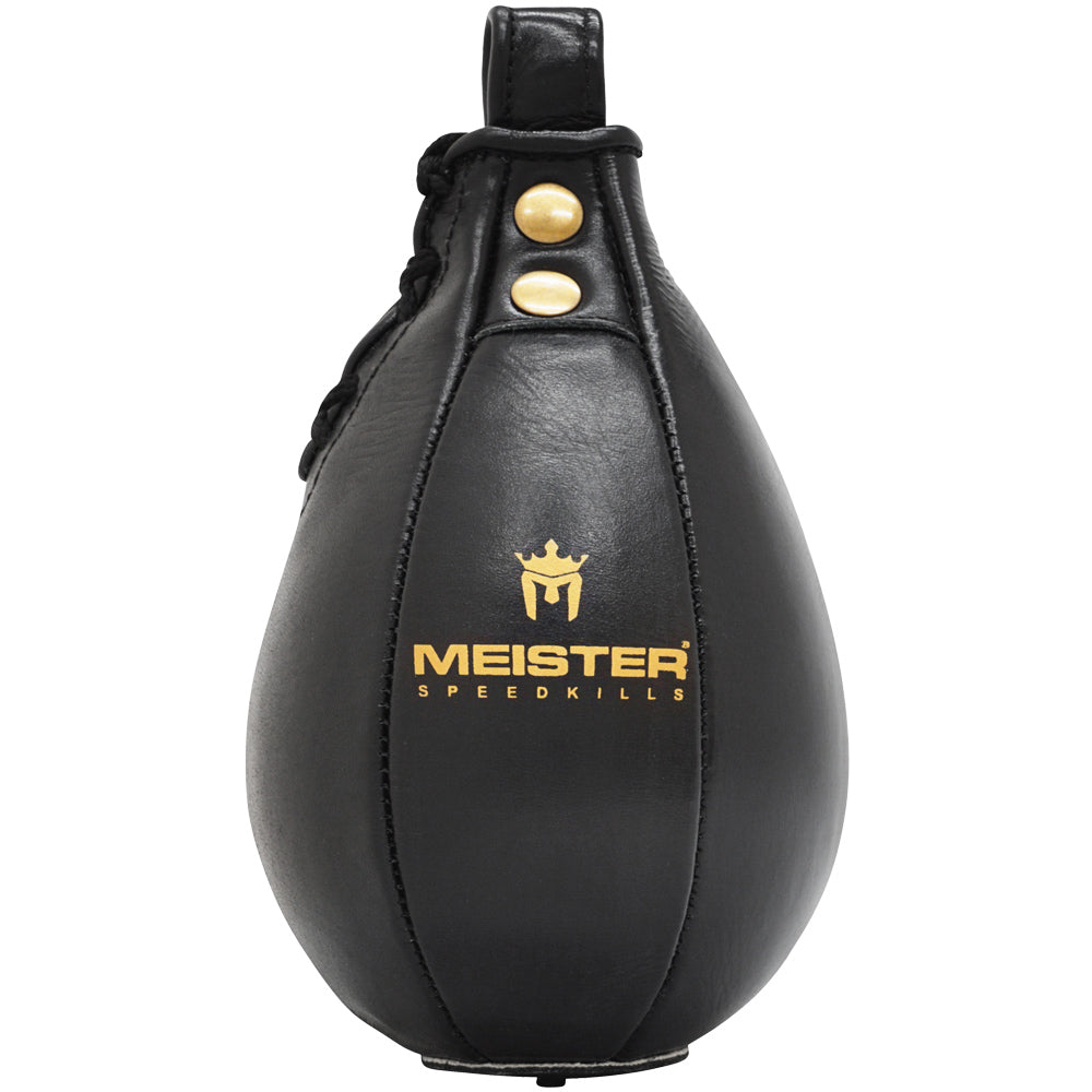 Meister SpeedKills™ Leather Speed Bag - Black - Small