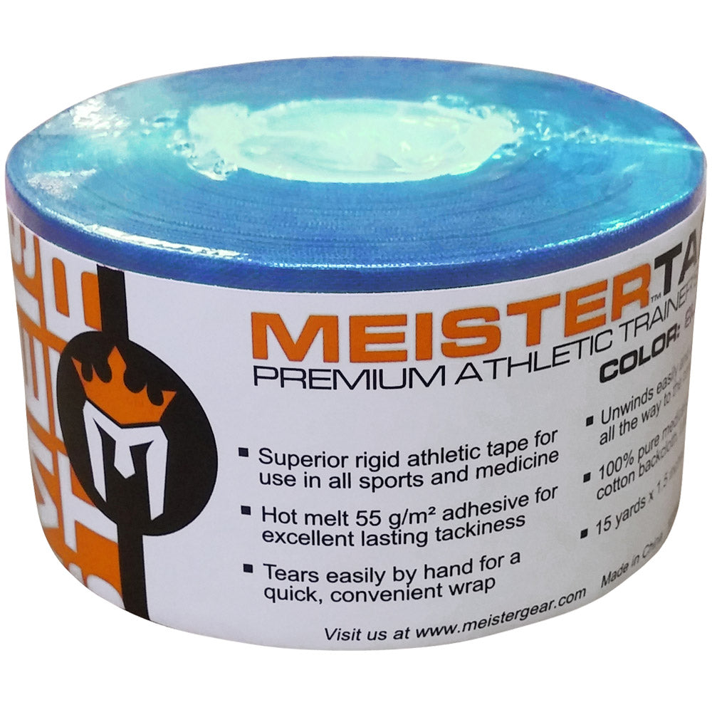 MeisterTape Premium Athletic Trainer's Tape - 15Yd - Blue