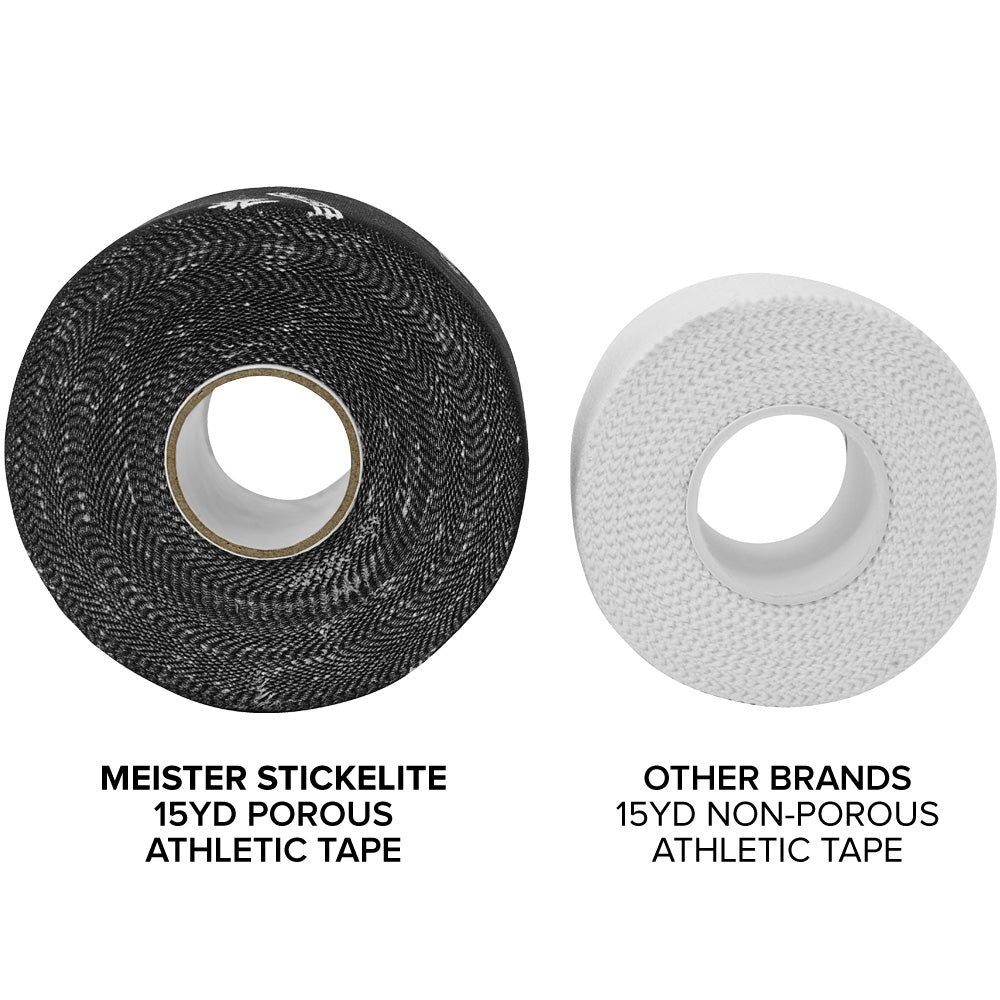 Meister StickElite™ Pro Porous Athletic Tape - 15yd Black