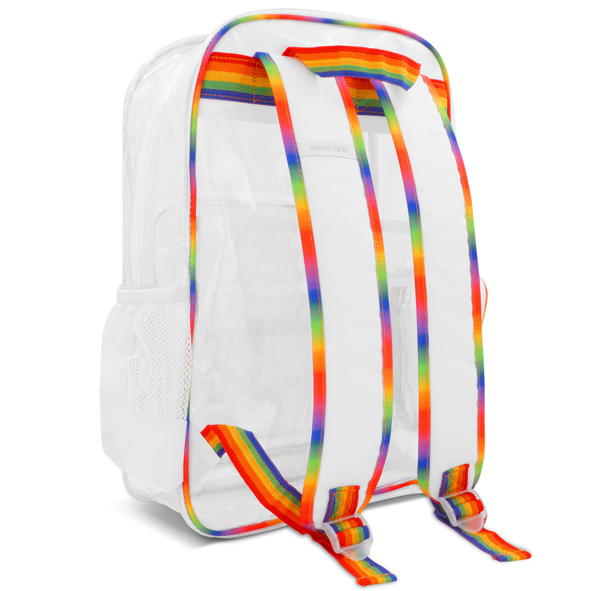 Meister All-Access Clear Backpack - Meets School & Event Security Bag Requirements