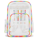 Meister All-Access Clear Backpack - Rainbow