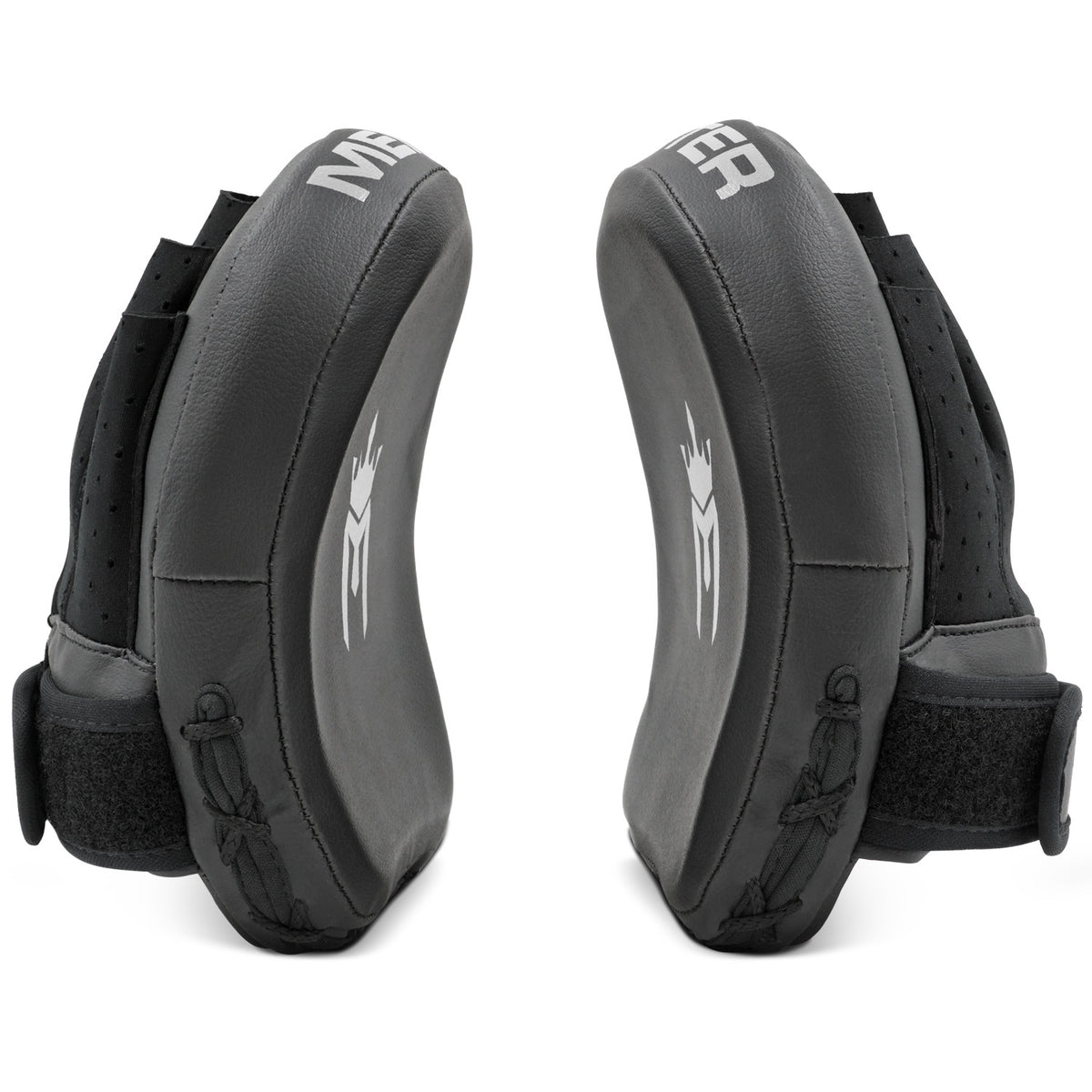 Meister 3D Armor Padded Target Mitts w/ PopZone - Black