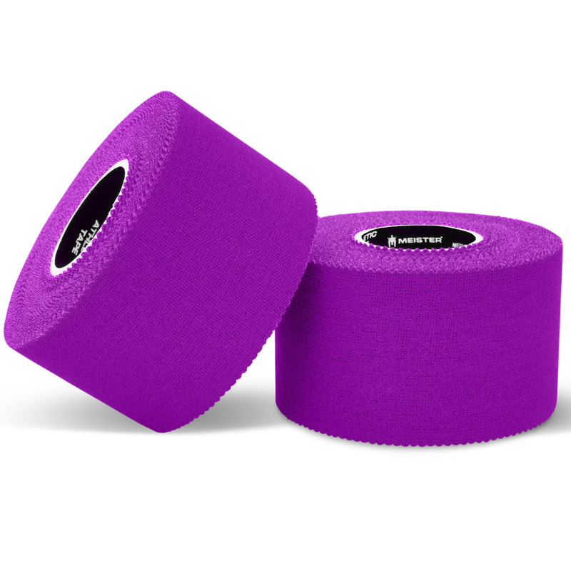 Meister Elite Porous Athletic Tape - 2 Roll Pack - Red