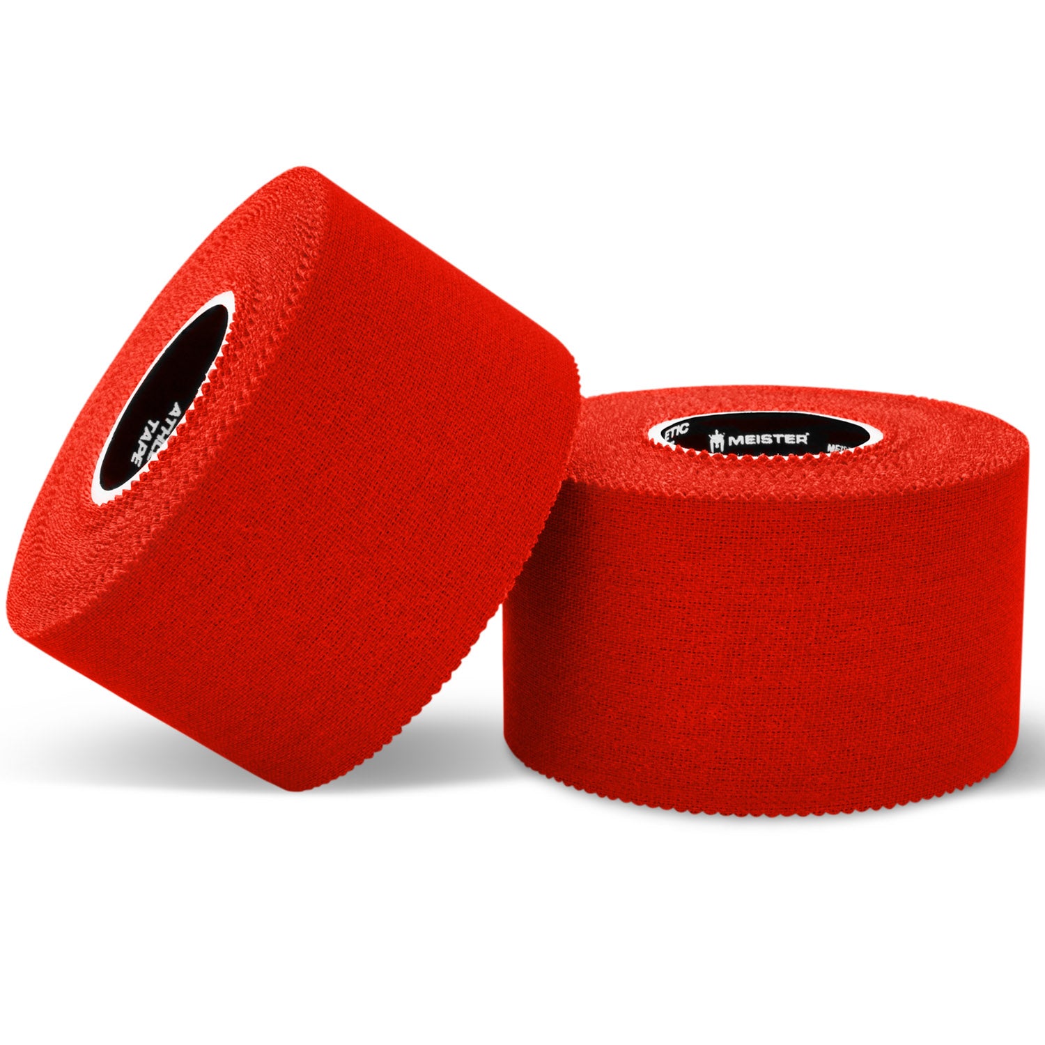 Meister Elite Porous Athletic Tape - 2 Roll Pack - Red