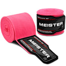 Junior 108" MMA Hand Wraps (Pair) - Pink