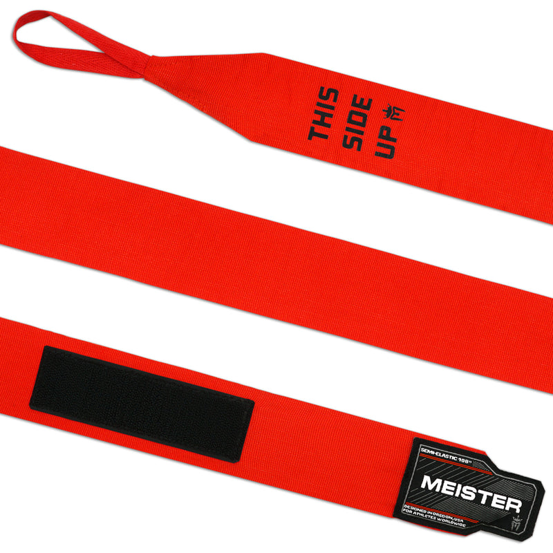 Junior 108" MMA Hand Wraps (Pair) - Red