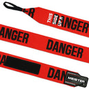 180" Semi-Elastic Hand Wraps for MMA & Boxing (Pair) - Danger Red