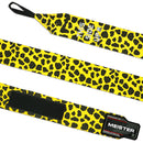 180" Semi-Elastic Hand Wraps (Pair) - Leopard Spots