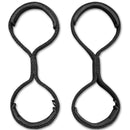 Figure 8 Neoprene-Padded Lifting Straps (Pair) - Black