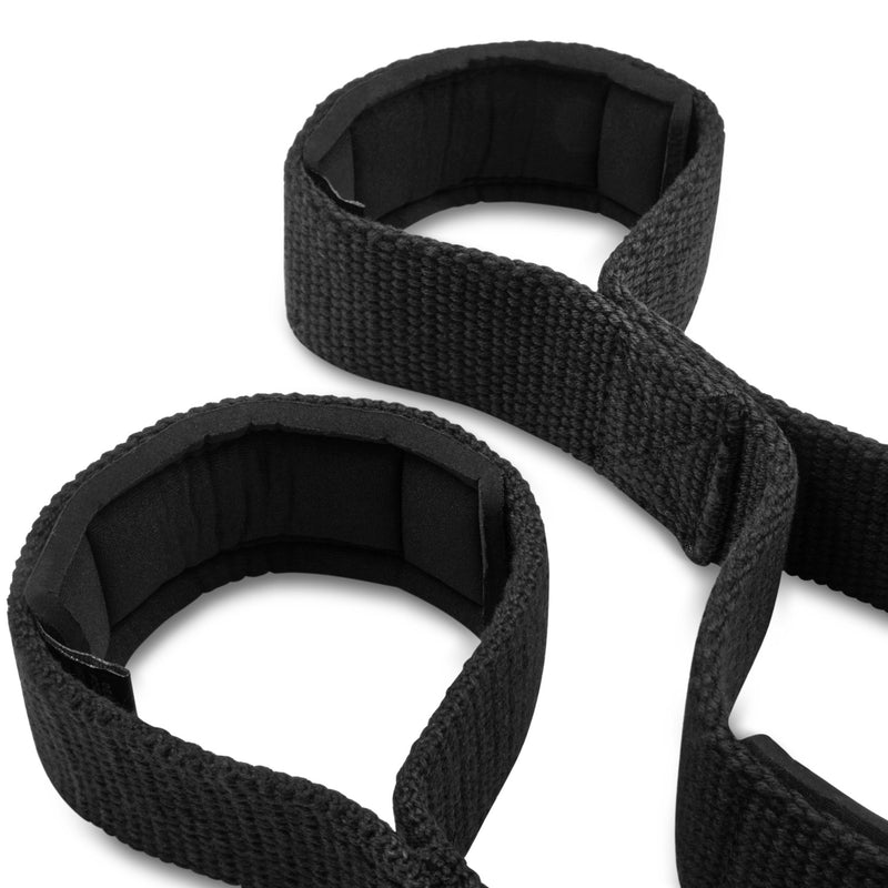 Figure 8 Neoprene-Padded Lifting Straps (Pair) - Black