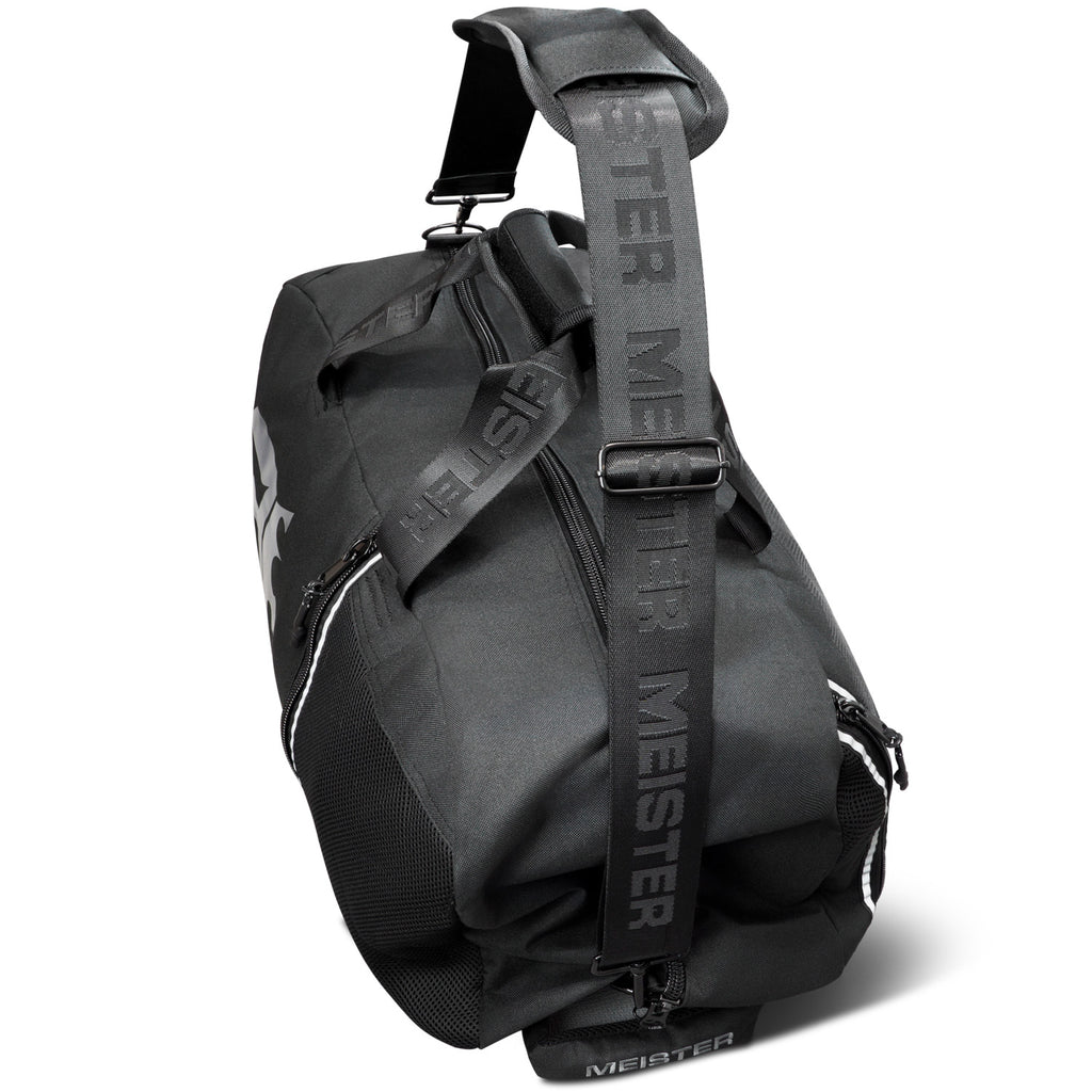 Meister Vented Convertible Backpack Duffel Bag - V2.0 Black | Meister