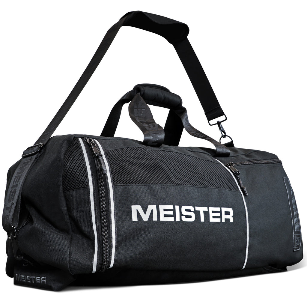 Meister Vented Convertible Backpack Duffel Bag - V2.0 Black | Meister