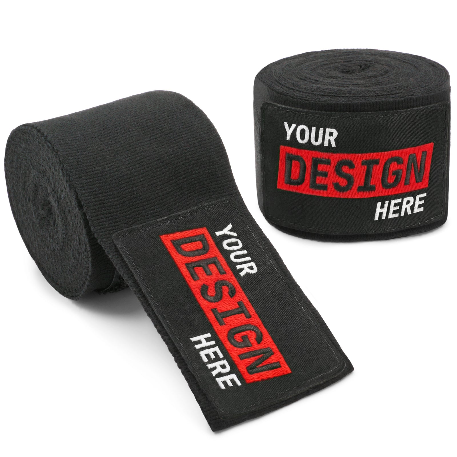 Custom 180" Semi-Elastic Hand Wraps - Design Lab