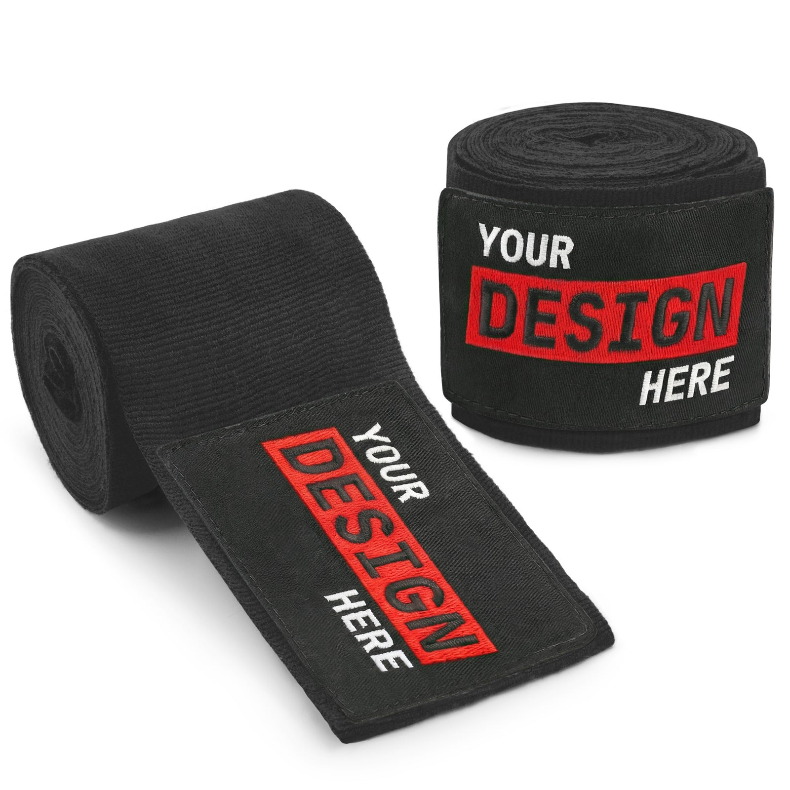 Custom Junior 108" Semi-Elastic Hand Wraps - Design Lab