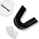 Black Moldable DOUBLE Mouth Guard w/ Case